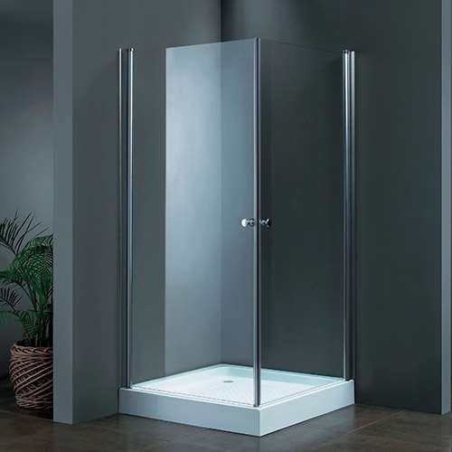 מקלחון פינתי מרובע