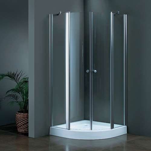 מקלחון פינתי עגול